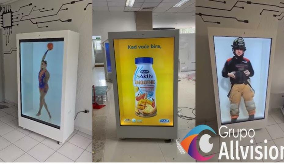 Aluguel de Painel de Led flexível -aluguel de Totem interativo Touch screen-Aluguel de Holobox e holograma 3d em São Bento do Sul / Santa Catarina
