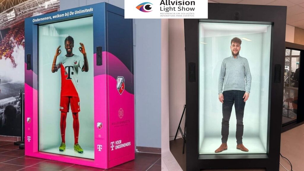 Aluguel de HOLOGRAMA 3D - Aluguel de HOLOBOX 