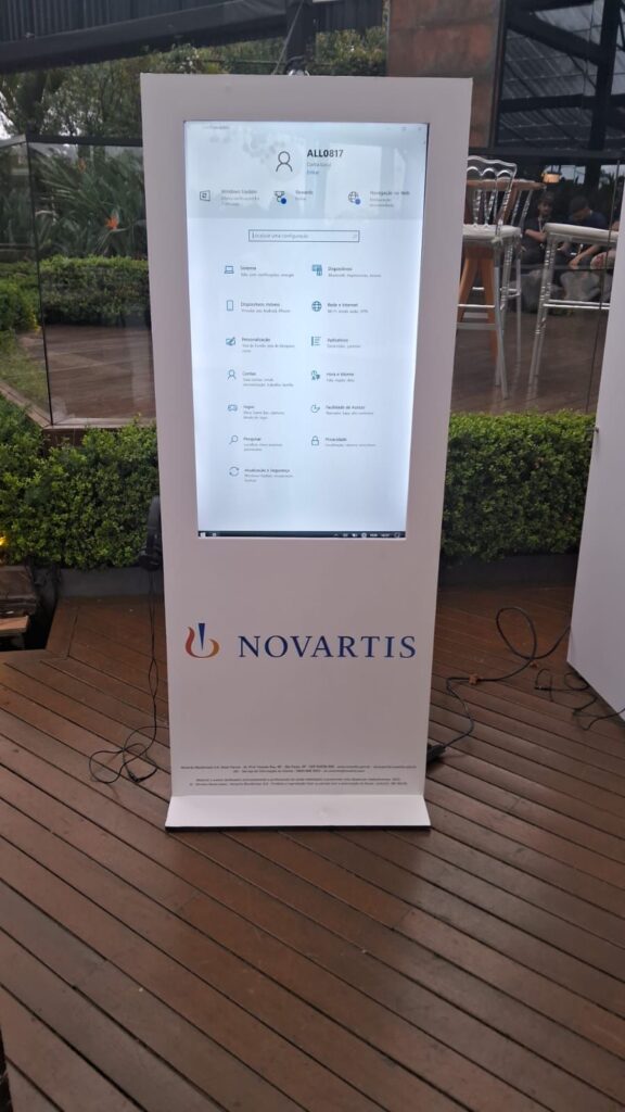 Aluguel de Totem Interativo Touch Screen para Eventos Corporativos