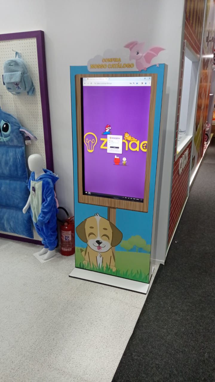 Locação de Totem Touch Screen para Eventos Corporativos em Belo Horizonte