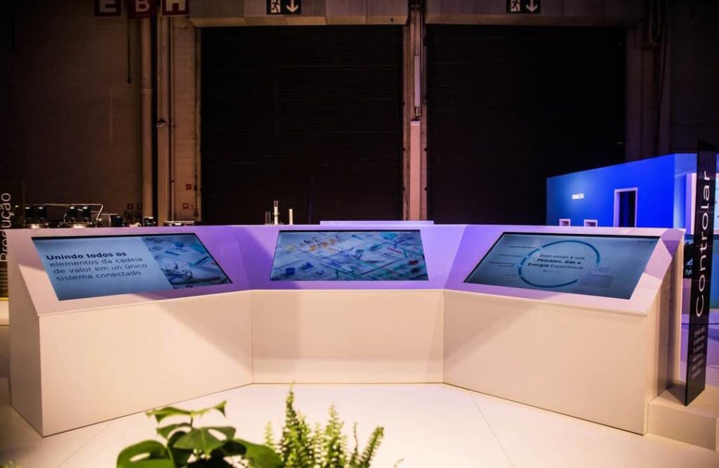 Aluguel de Totem Interativo Painel de led touch Screen Holograma 3d em Nova Lima Belo Horizonte 2026