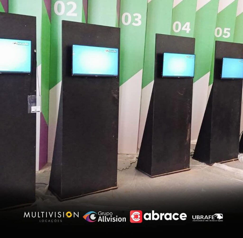 Aluguel de Painel de Led touch screen Totem interativo Tvs, e Holograma 3d em Belo Horizonte 2026